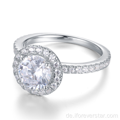 Forever Star Moissanite Diamant-Verlobungsringe